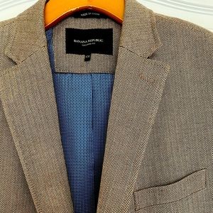 Herringbone blazer jacket